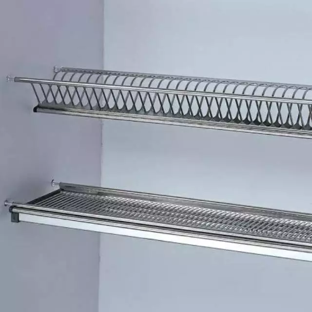Pilihan Cadangan Cooker Hood, Oven Dan Rak Pinggan Utk Kebenet Dapo Taman Melati - Kebenet.com A Metal Shelf With A Metal Rack With A Metal Racket
